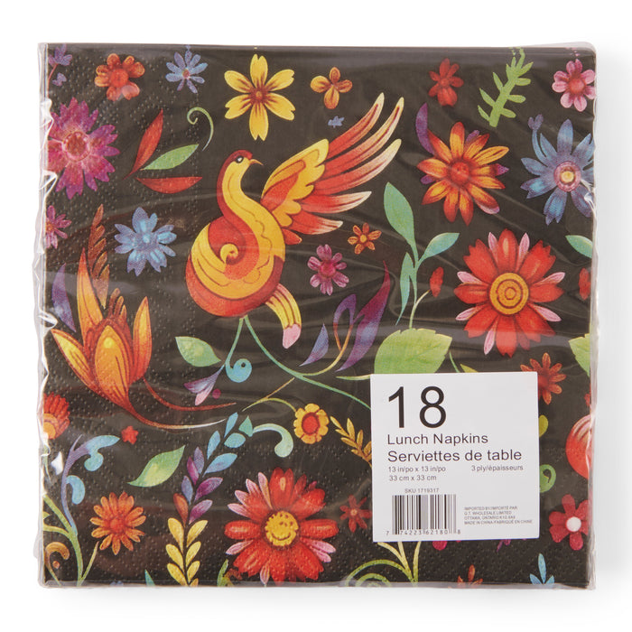 Serviettes à collation à thématique d’automne, emb. de 18