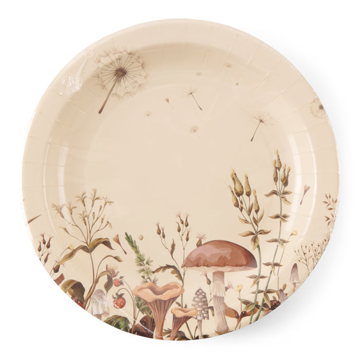 Assiettes en papier à thématique d’automne, 9 po, emb. de 10