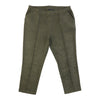 Pantalon de style jogging de couleur unie à nervures lily morgan taille plus pour femmes