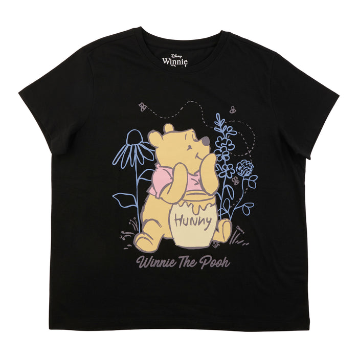 Women's Plus Licensed Winnie The Pooh T-Shirt