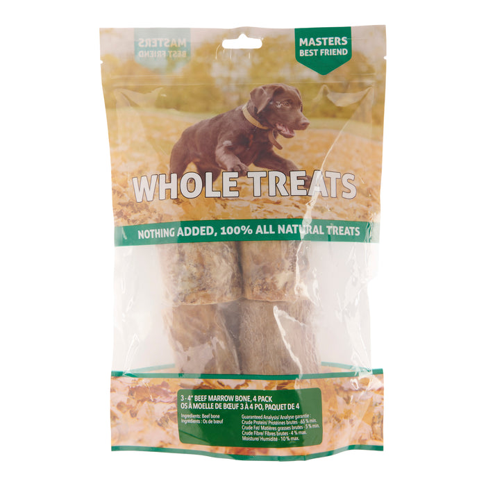 Masters Best Friend All Natural Beef Center Bone, 4-Pack