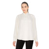 Blouse avec col en dentelle lily morgan pour femmes