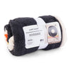 Jeté à imprimé animalier en flanelle, 50 po x 60 po