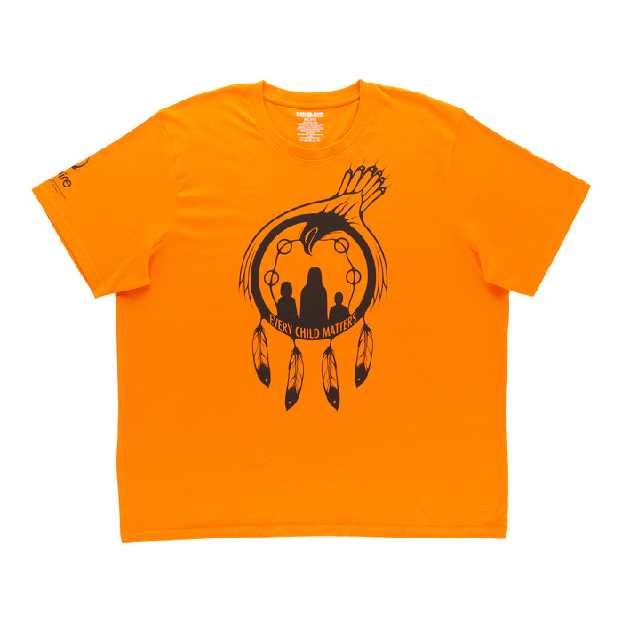 "Every Child Matters" Adult Oversize/Plus Unisex National Day of Truth and Reconciliation Orange T-Shirt, English