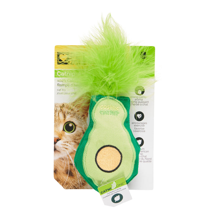 Pet Zone Catnip Filled Avocado Cat Toy