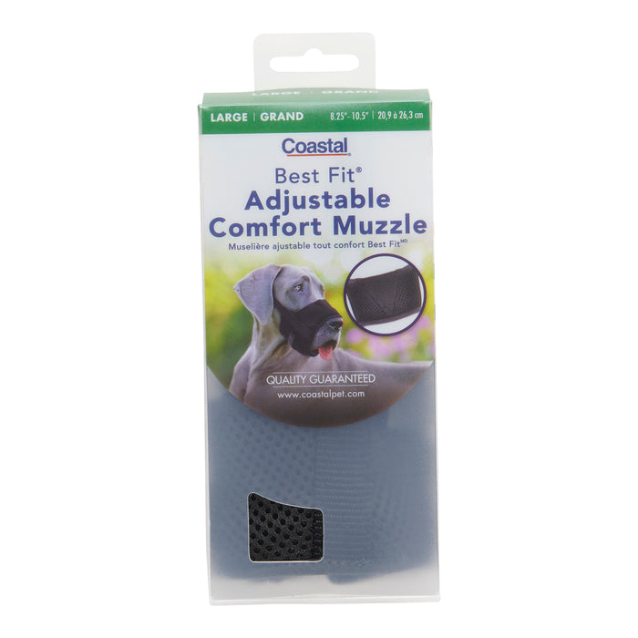 Coastal Best Fit Adjustable Comfort Muzzle, Large