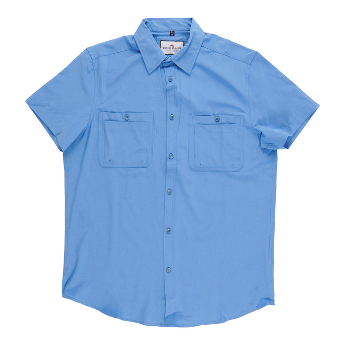 Men's Collared Button-Up Shirt