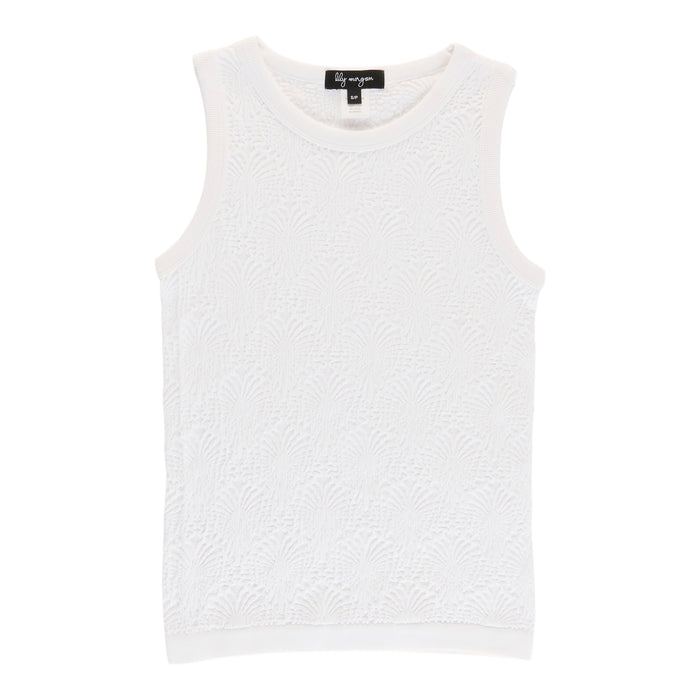 lily morgan Women's Solid Textured Camisole