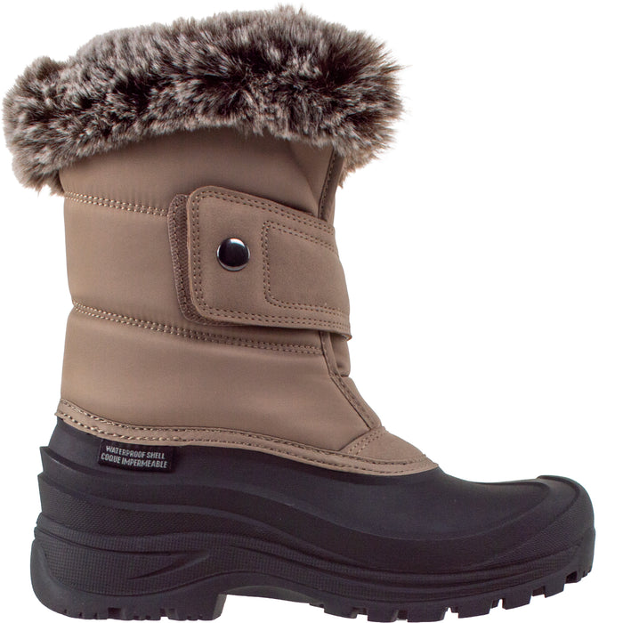 Bottes d'hiver avec velcro Icicles pour femmes, -40°C