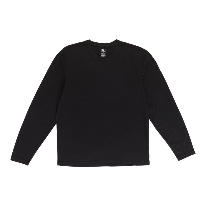 Men's Basic Long Sleeve Crew Neck, Assorted