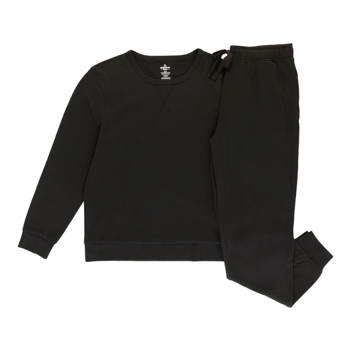 Mountain Ridge Men's Knit Fleece PJ Set, 2-Piece