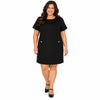 Robe tunique en jacquard taille Plus lily morgan pour femmes