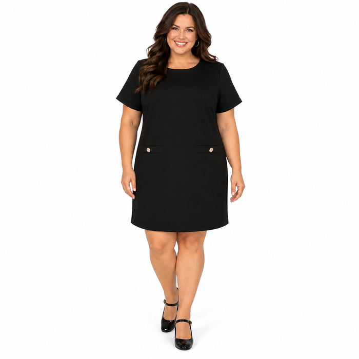Robe tunique en jacquard taille Plus lily morgan pour femmes