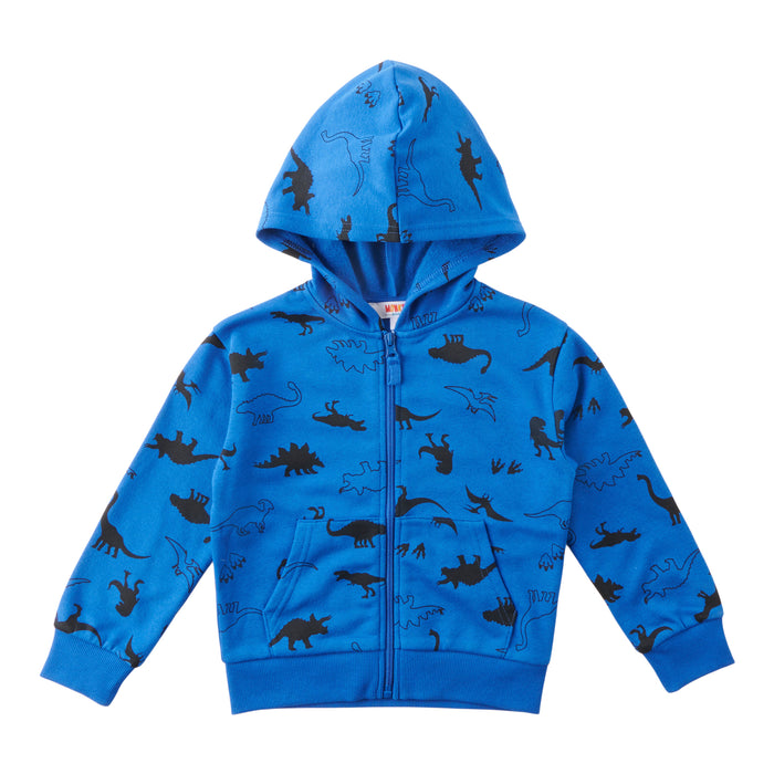 MONKEY BARS Toddler Boys' Printed Zip-Up Hoodie