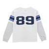 SURVIVAL GEAR Boys' Varsity Long Sleeve Jersey Fooler Top
