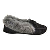 Comfy Cozy Women's Plush Moccasin Slippers