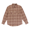 Mountain Ridge Men's Plaid Flannel Snap-Up Shirt