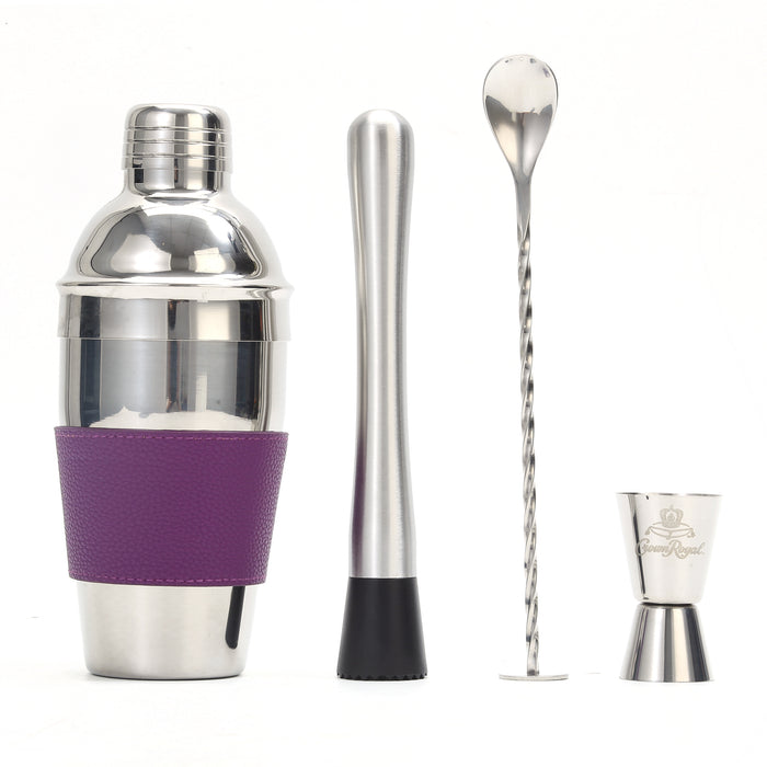 Ensemble à cocktail Crown Royal, 4 pièces