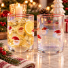 Verres à motif de père Noël des Fêtes, 14 oz, emb. de 2