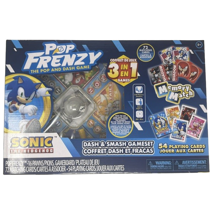 Plateau de jeu 3 en 1 Trouble Sonic