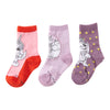 Girls' Licensed Crew Socks, 3-Pack