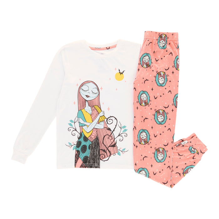 Ensemble de pyjama imprimé à manches longues fantaisie pour petites filles, assortiment familial, 2 pièces