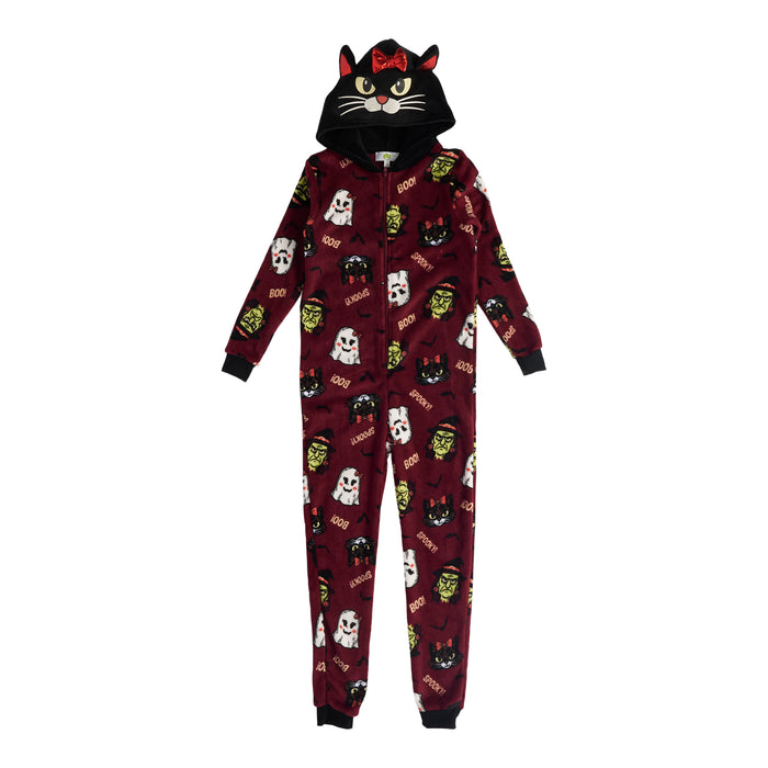 Combinaison imprimée à manches longues fantaisie pour petites filles, assortiment familial