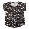 Women's Halloween Print Crew Neck T-Shirt