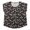 Women's Plus Halloween Print Crew Neck T-Shirt