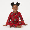 Pyjama pour la famille Mickey Mouse sous licence pour filles, 2 pièces
