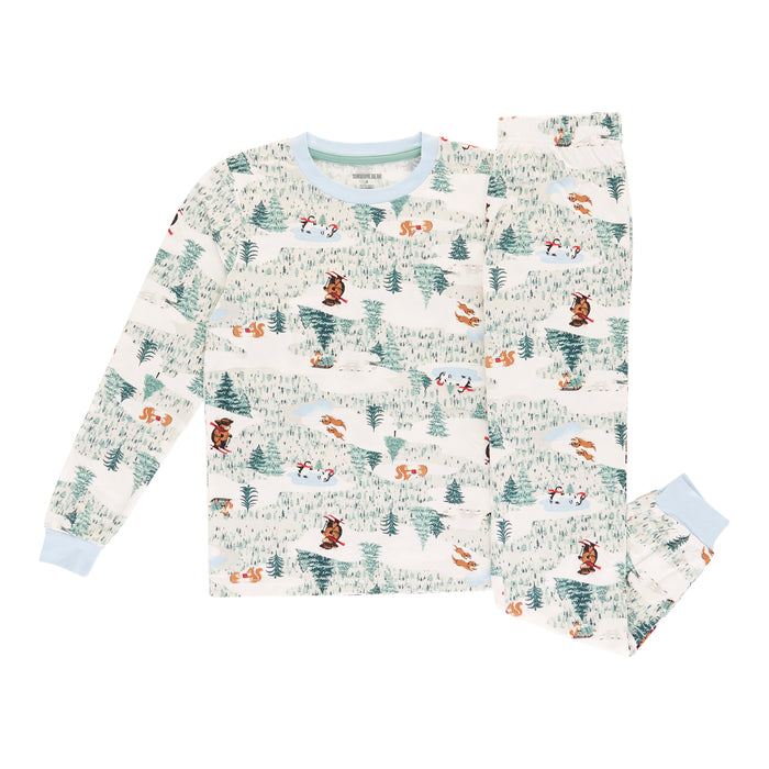 Pyjama agencé SURVIVAL GEAR pour garçons, assortiment familial, 2 pièces