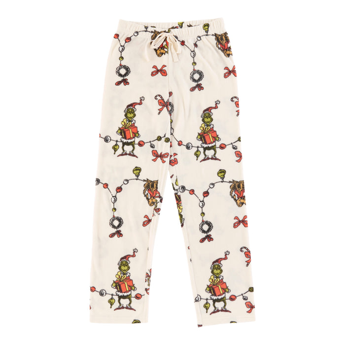Pantalon de pyjama en tissu micropolaire sous licence Le Grincheux pour femmes