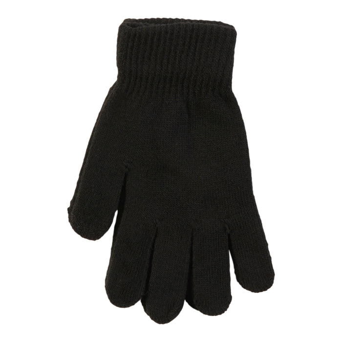 Mini gants noirs pour femmes, assortis – 1 paire
