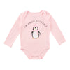 MONKEY BARS Infant Girls' Winter Wonderland Printed Long Sleeve Onesie, 3-24 Month