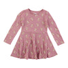 Robe à manches longues de base pour toutes-petites
