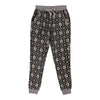 Pantalon de pyjama de stylge jogging imprimé en flanelle Noël douillet pour femmes