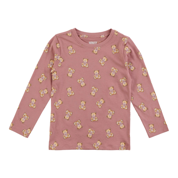 mySTYLE Kids Toddler Girls' Long Sleeve Printed T-Shirt
