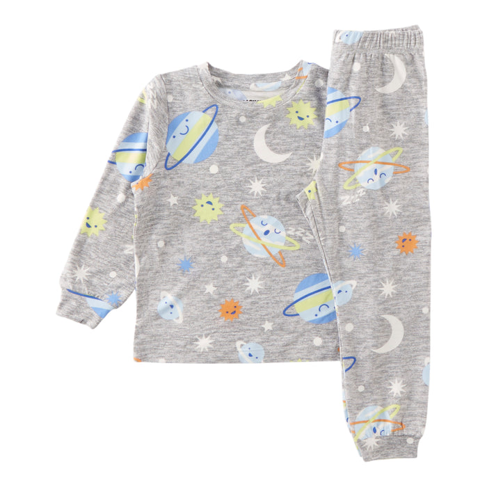 Ens. pyjama à manches longues MONKEY BARS unisexe pour bébés de 12 à 24 mois – 2 pièces