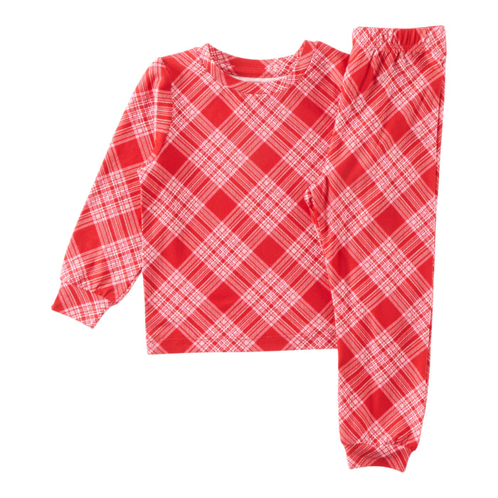 MONKEY BARS Infant Girls' North Country Printed Long Sleeve PJ Set, 2-Piece, 12-24 Month