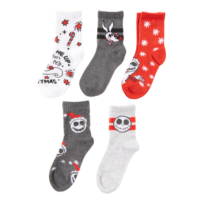 Mi-chaussettes de fantaisie sous licence pour filles, emb. de 5 paires
