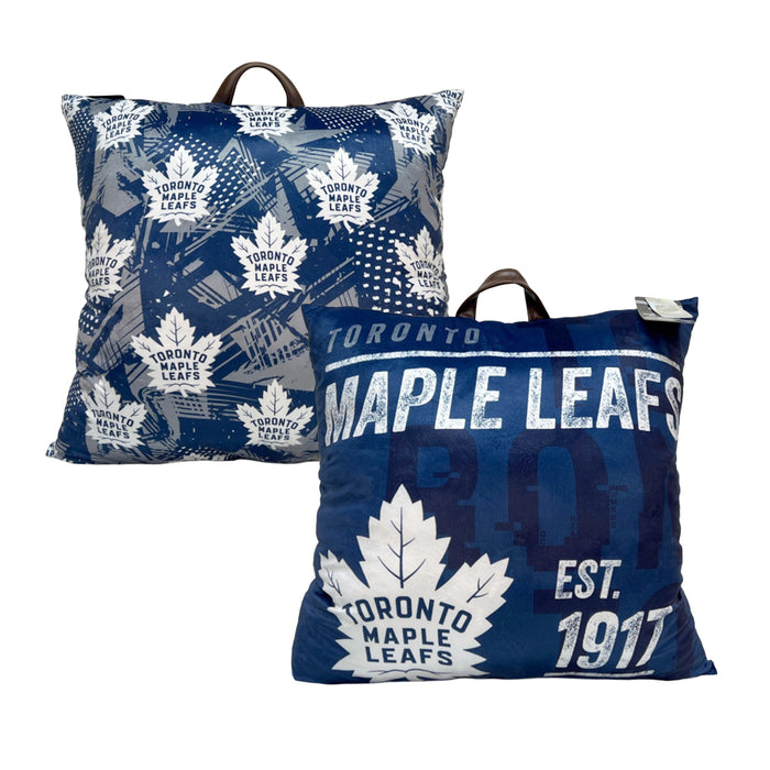 NHL Toronto Maple Leafs Floor Cushion, 24-in x 24-in x 5-in.