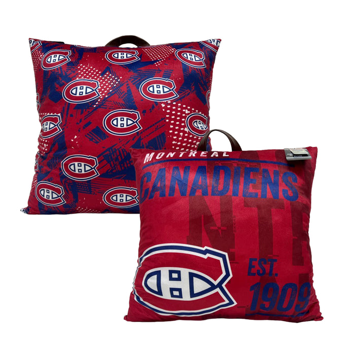 NHL Montreal Canadiens Floor Cushion, 24-in x 24-in x 5-in.