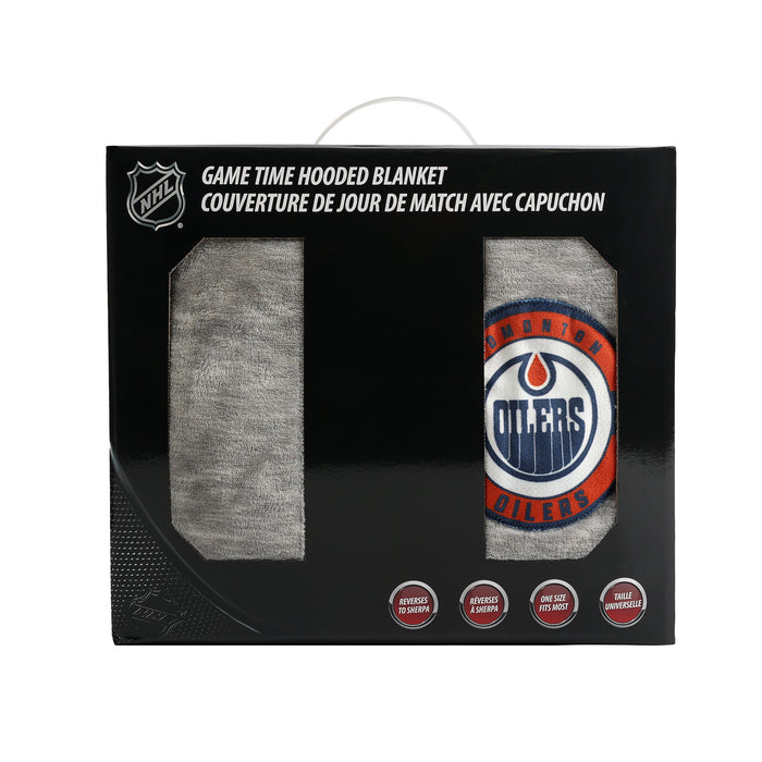 NHL Edmonton Oilers Hooded Blanket
