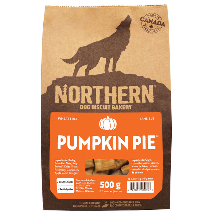 Gâteries pour chiens à la tarte à la citrouille Northern Biscuit, 500 g
