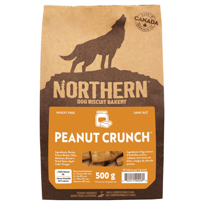 Northern Biscuit Peanut Crunch Dog Treats, 500 g