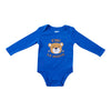MONKEY BARS Infant Unisex North Country Printed Onesie, French, 3-24 Month