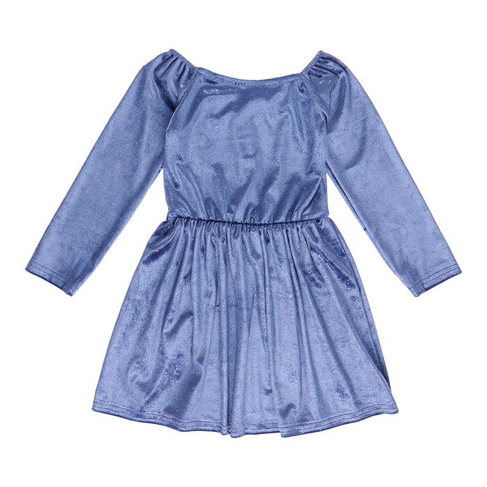 Toddler Girls' Glitter Velour Dress