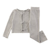 Ensemble pantalon et haut orné d’une boucle à l’avant mySTYLE Kids pour toutes-petites, 2 pièces