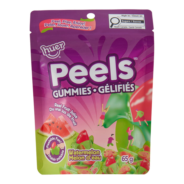 Huer Peels Gummies Watermelon, 65 g
