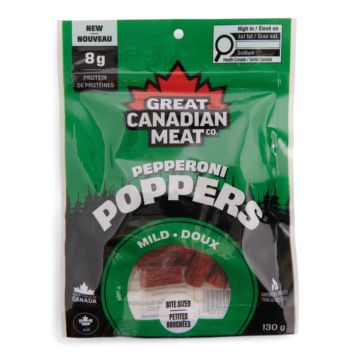 Bouchées de pepperoni douces Great Canadian Meat Co. – 130 g